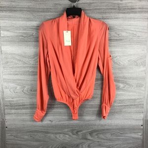 Maaji Bodysuit surplice/blouse